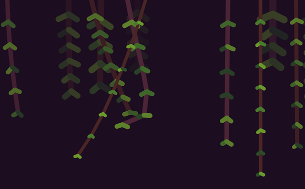 How HTML5 Canvas Realizes the Animation of Willow Branches Waving in the Wind