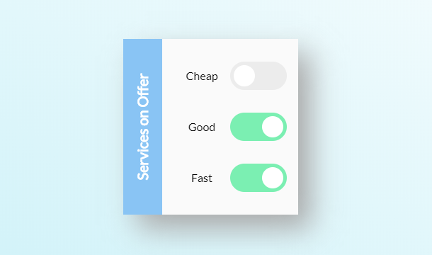 How to Design an IOS Style Switch Button Based on CSS3
