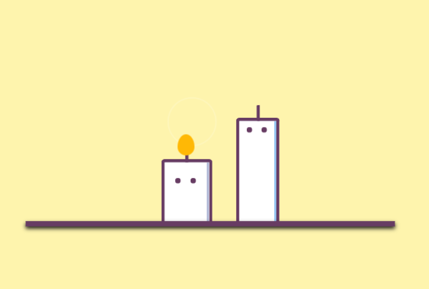How to Make a Playful Cartoon Candle Animation With Pure CSS3